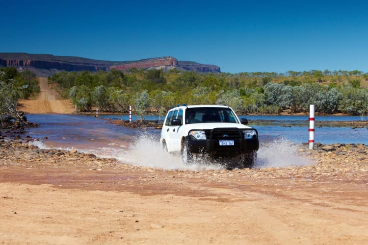 4wd water crossing